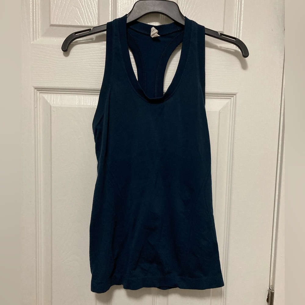 *Athleta Forest Green Racerback X-Small Athletic Tank Top #LB